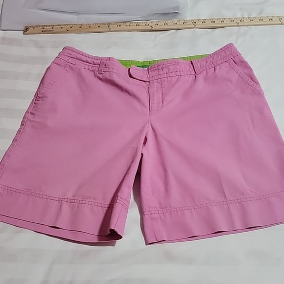 Pants - Lily Pulitzer 100% cotton pink 💗 shorts. Size 14